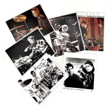 Signed Bill Bruford Photograph set